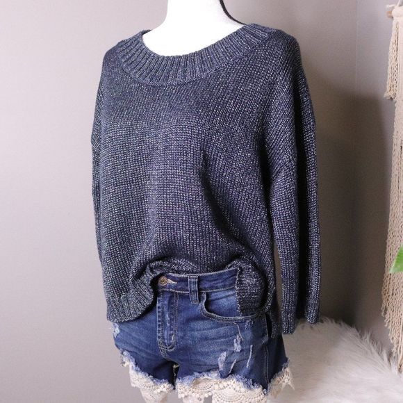 GAP Sweaters - GAP | 3/4 Sleeve Slouchy Loose Knit Sweater